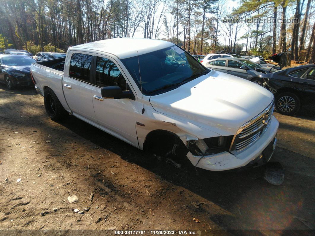 2015 Ram 1500 Big Horn White vin: 1C6RR7LTXFS551942