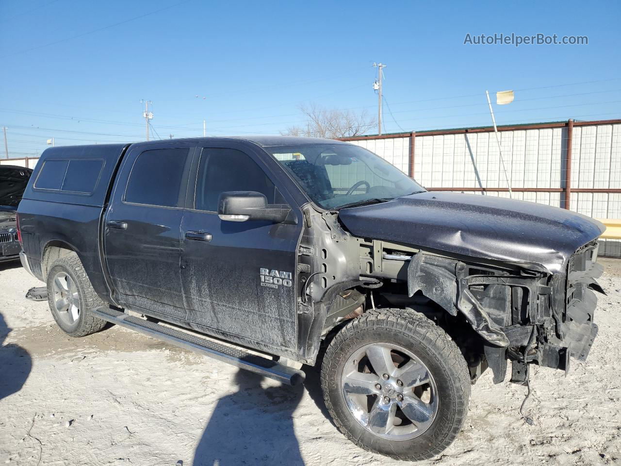 2019 Ram 1500 Classic Slt Gray vin: 1C6RR7LTXKS514013