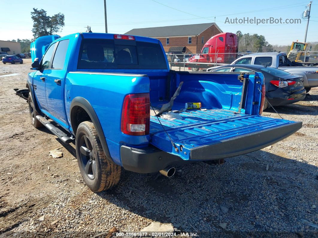 2020 Ram 1500 Classic Warlock  4x4 5'7 Box Blue vin: 1C6RR7LTXLS152377