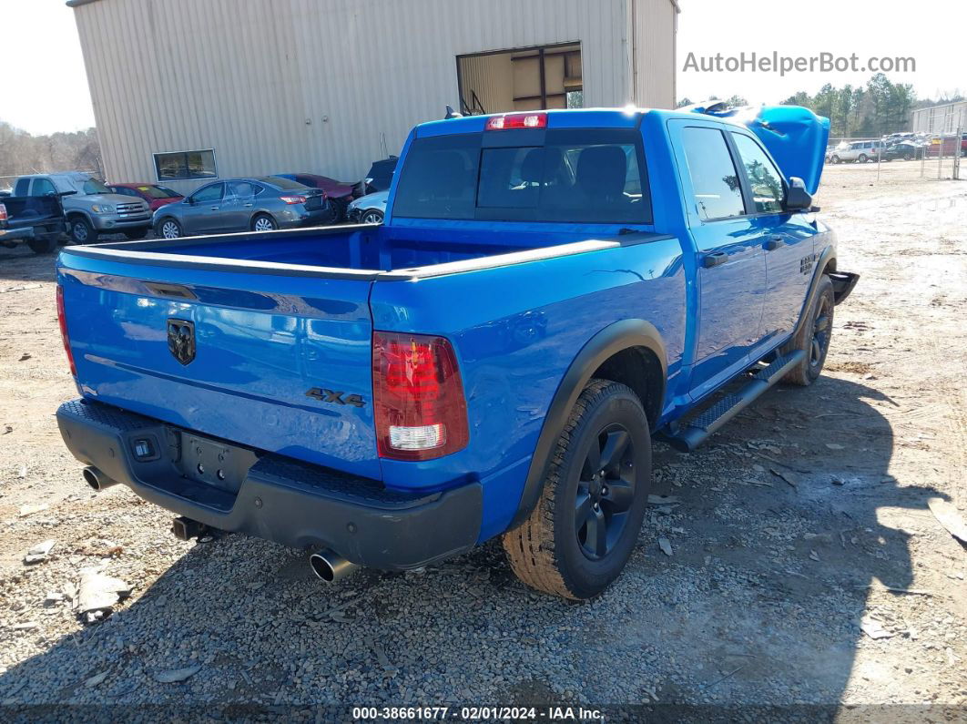 2020 Ram 1500 Classic Warlock  4x4 5'7 Box Blue vin: 1C6RR7LTXLS152377