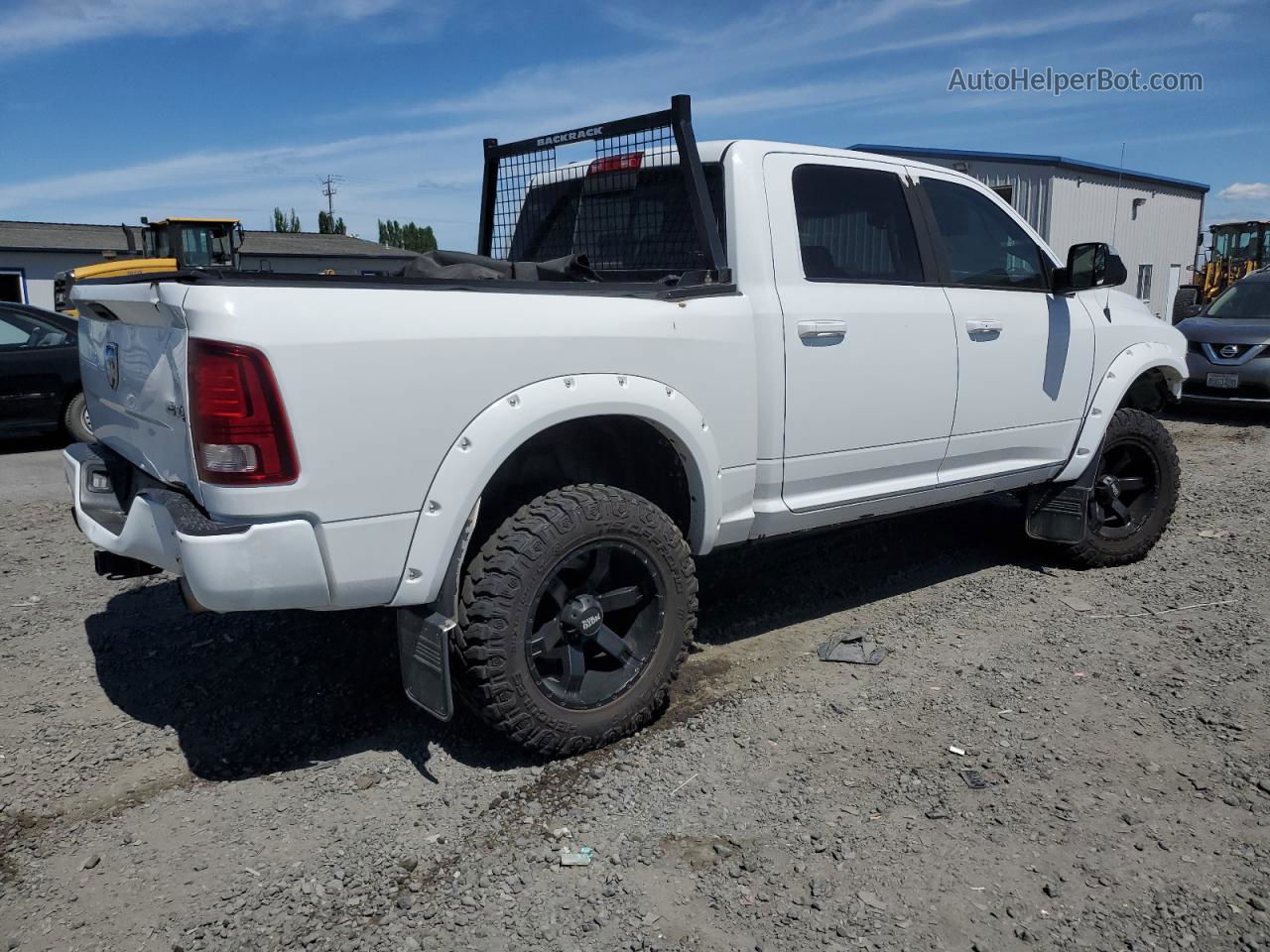 2014 Ram 1500 Sport Белый vin: 1C6RR7MT0ES392619