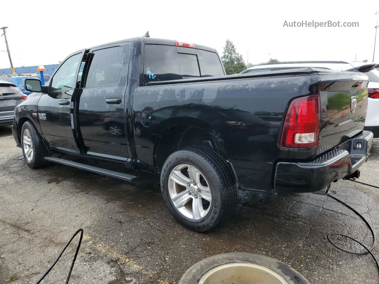 2014 Ram 1500 Sport Black vin: 1C6RR7MT0ES453239