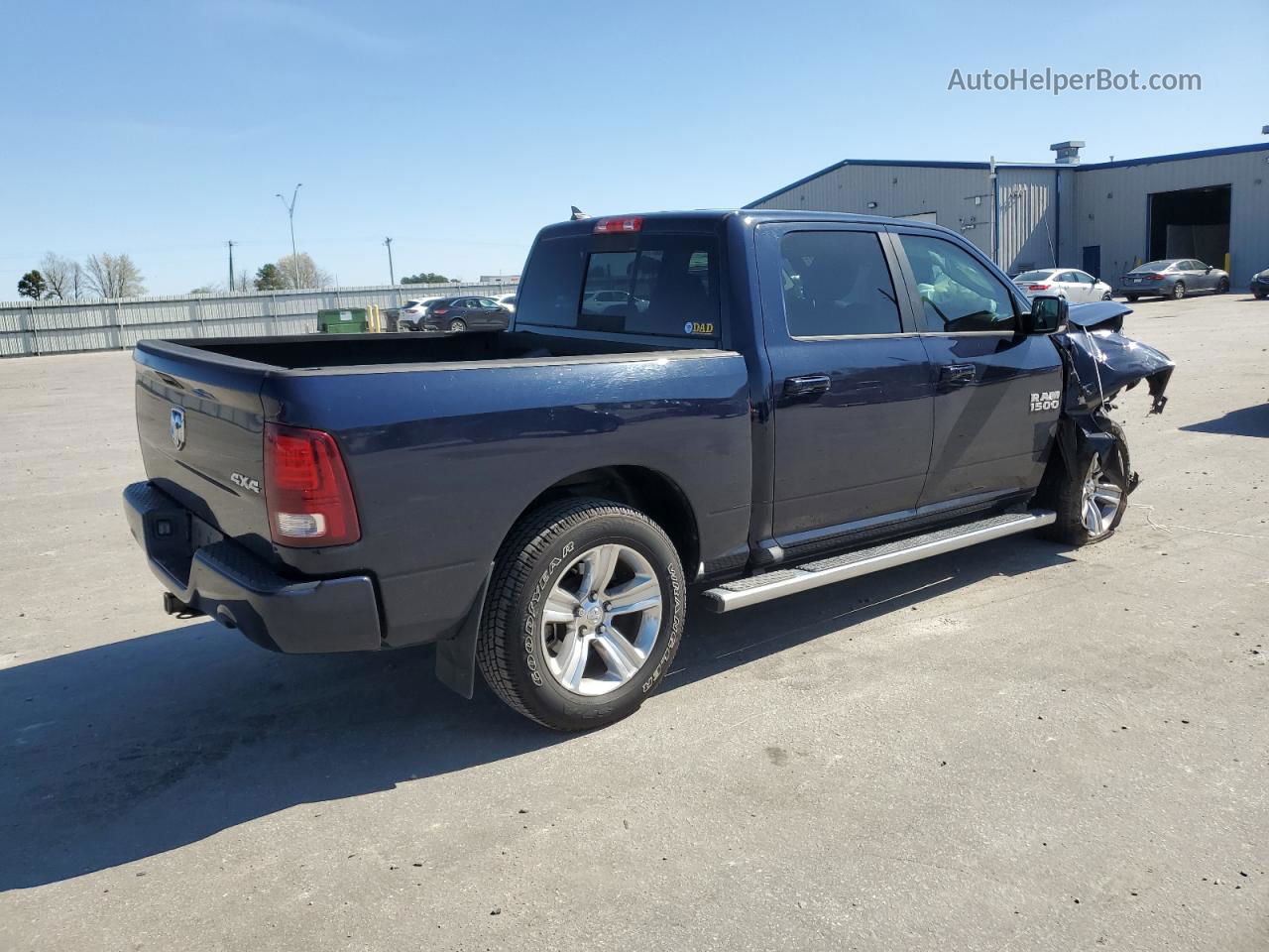 2015 Ram 1500 Sport Black vin: 1C6RR7MT3FS633526