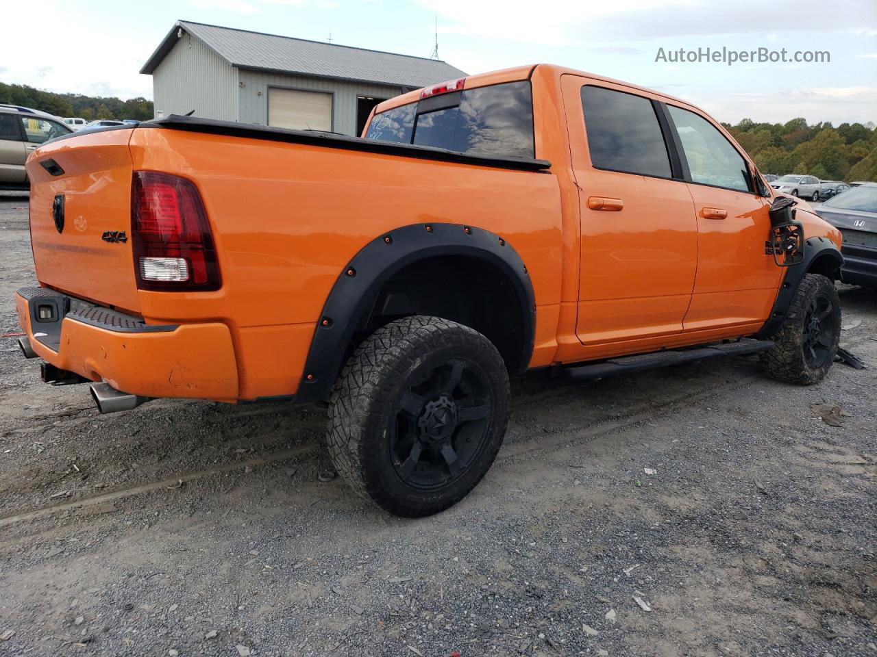 2015 Ram 1500 Sport Orange vin: 1C6RR7MT3FS684251