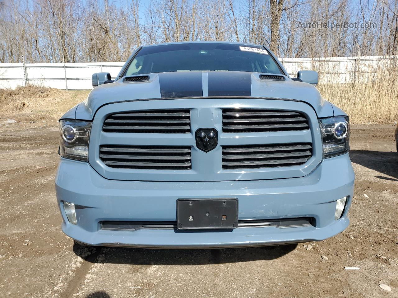 2015 Ram 1500 Sport Blue vin: 1C6RR7MT3FS736039