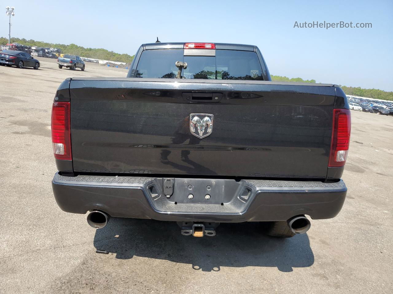 2015 Ram 1500 Sport Black vin: 1C6RR7MT4FS602219