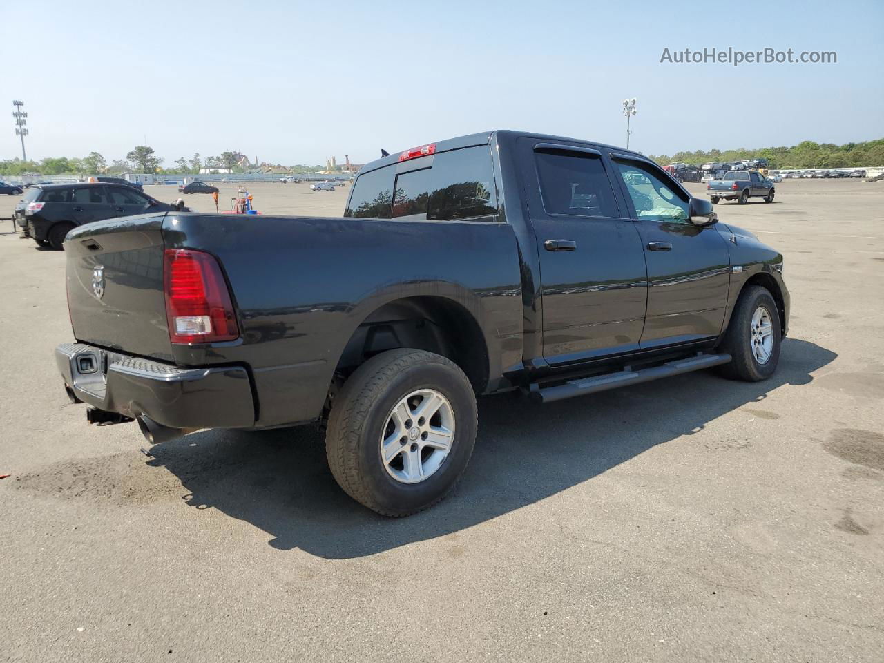 2015 Ram 1500 Sport Black vin: 1C6RR7MT4FS602219