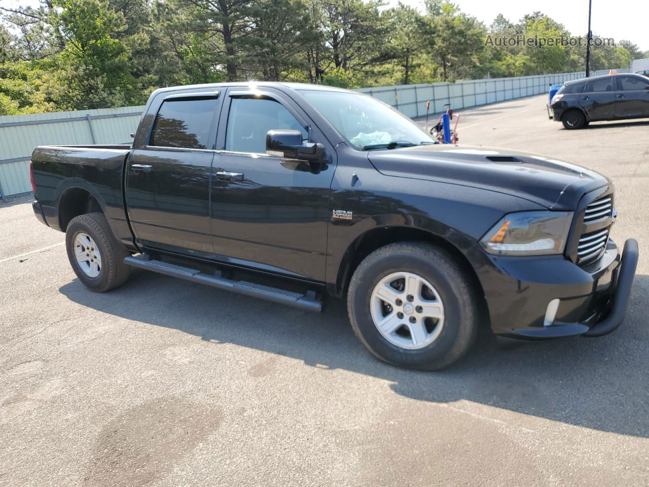 2015 Ram 1500 Sport Black vin: 1C6RR7MT4FS602219