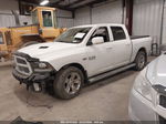 2014 Ram 1500 Sport White vin: 1C6RR7MT8ES324987