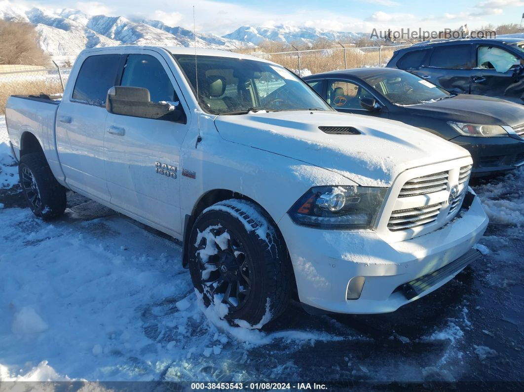 2015 Ram 1500 Sport White vin: 1C6RR7MT9FS765948