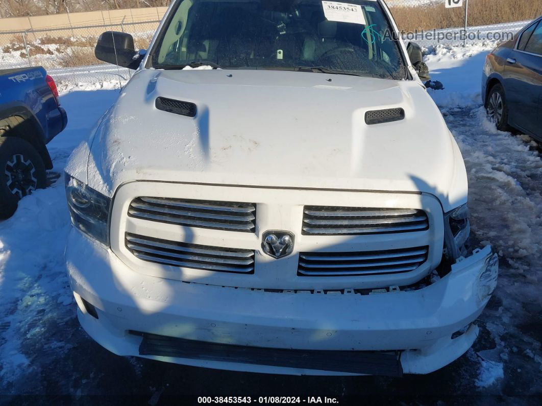 2015 Ram 1500 Sport White vin: 1C6RR7MT9FS765948