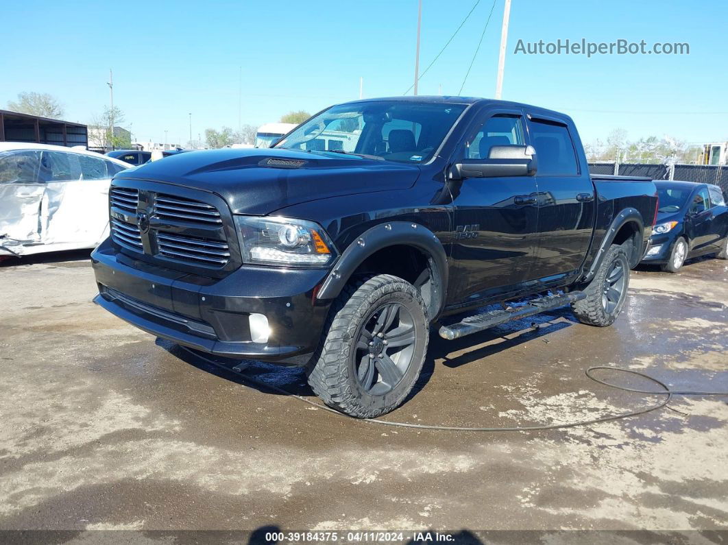 2015 Ram 1500 Sport Black vin: 1C6RR7MT9FS783172