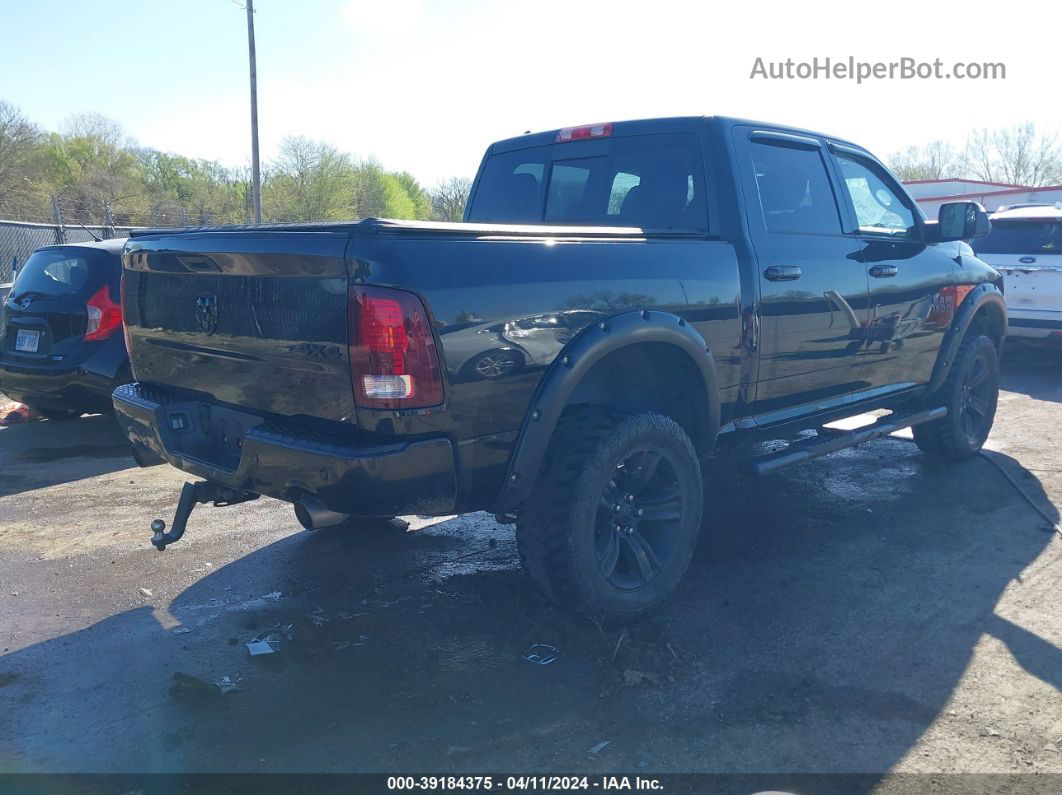 2015 Ram 1500 Sport Black vin: 1C6RR7MT9FS783172