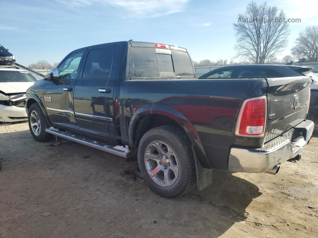 2015 Ram 1500 Laramie Black vin: 1C6RR7NM7FS555419