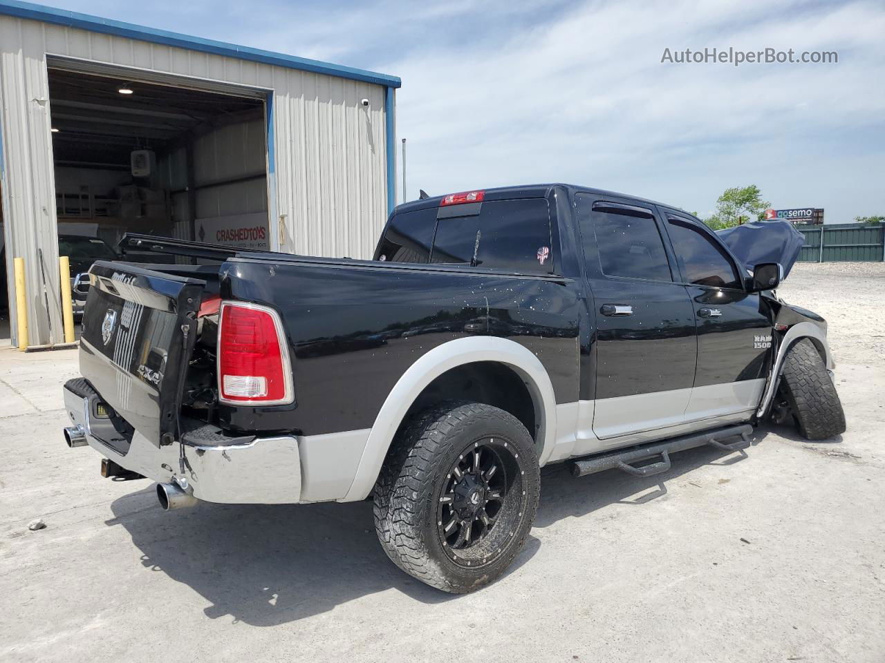 2014 Ram 1500 Laramie Black vin: 1C6RR7NM8ES378605