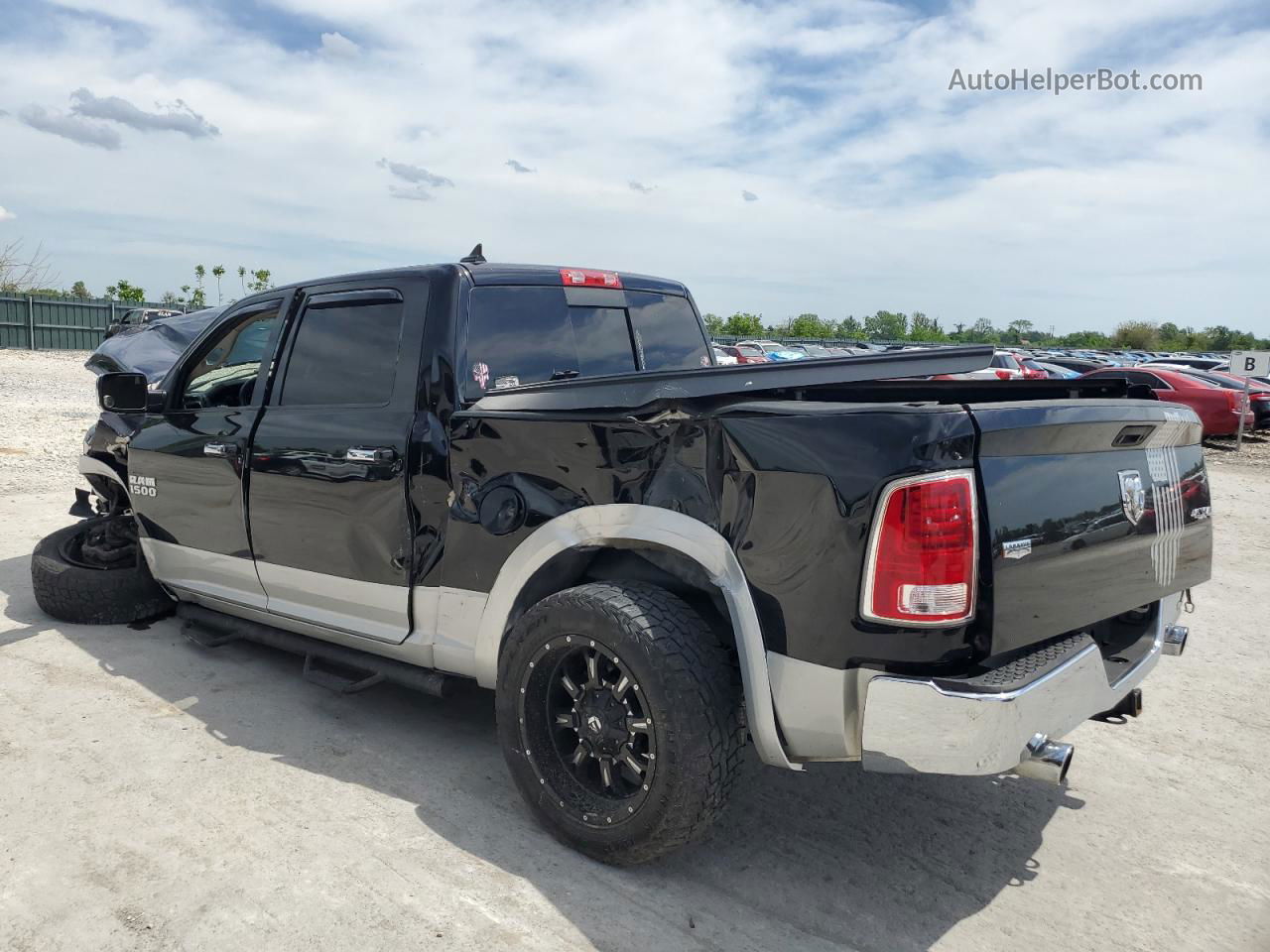 2014 Ram 1500 Laramie Black vin: 1C6RR7NM8ES378605