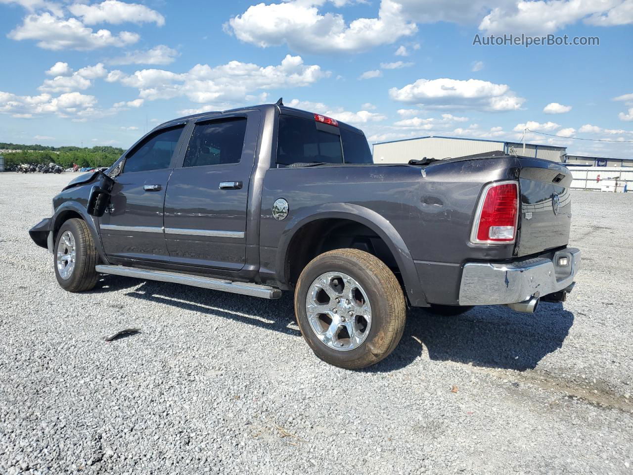 2015 Ram 1500 Laramie Gray vin: 1C6RR7NT0FS564406