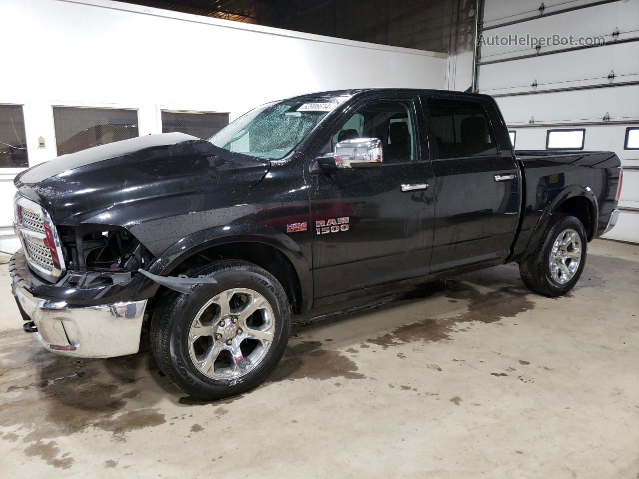 2015 Ram 1500 Laramie Black vin: 1C6RR7NT1FS768034