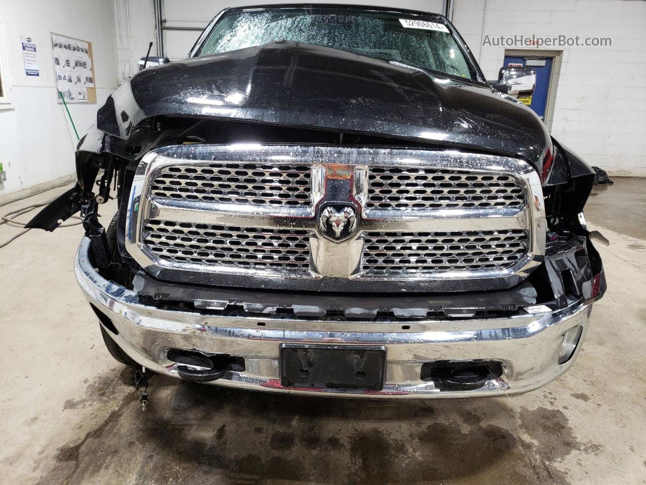 2015 Ram 1500 Laramie Black vin: 1C6RR7NT1FS768034