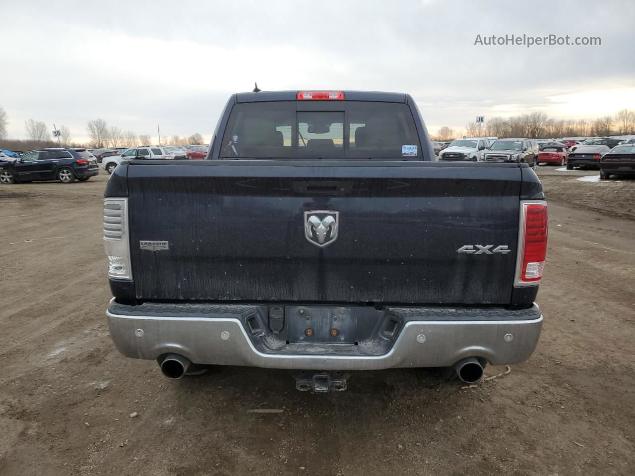 2014 Ram 1500 Laramie Blue vin: 1C6RR7NT2ES233826