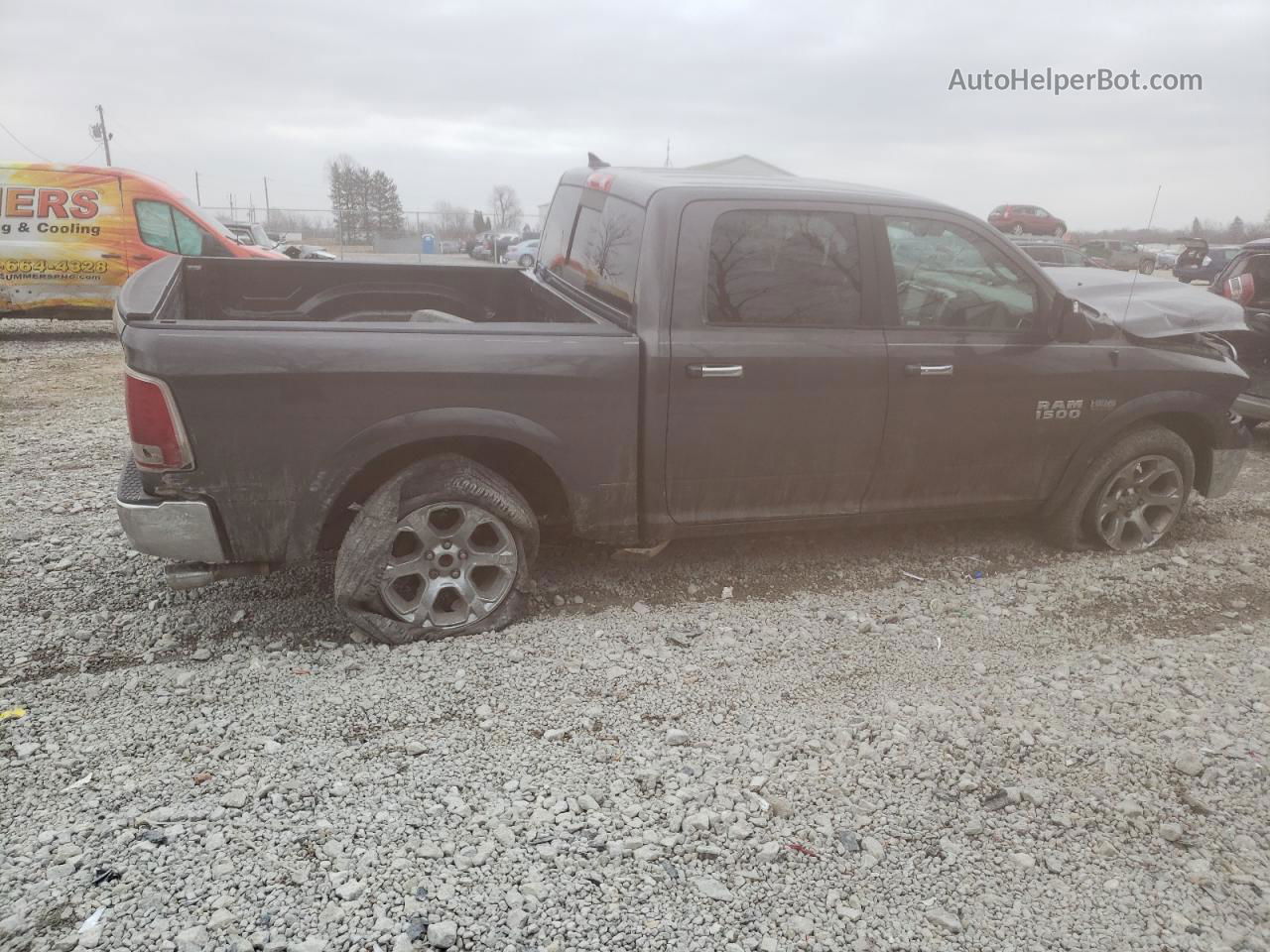 2015 Ram 1500 Laramie Серый vin: 1C6RR7NT3FS644024