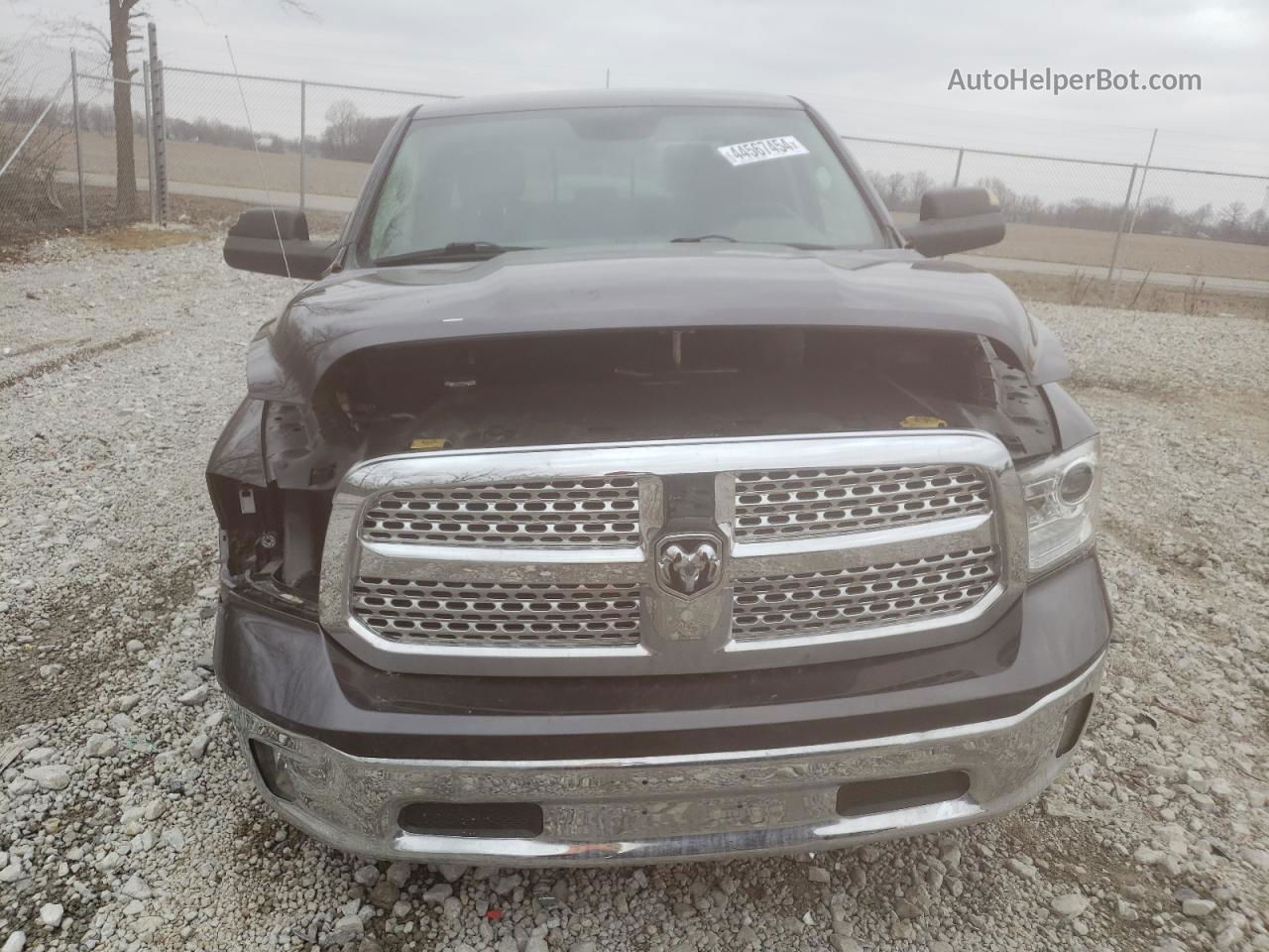 2015 Ram 1500 Laramie Серый vin: 1C6RR7NT3FS644024