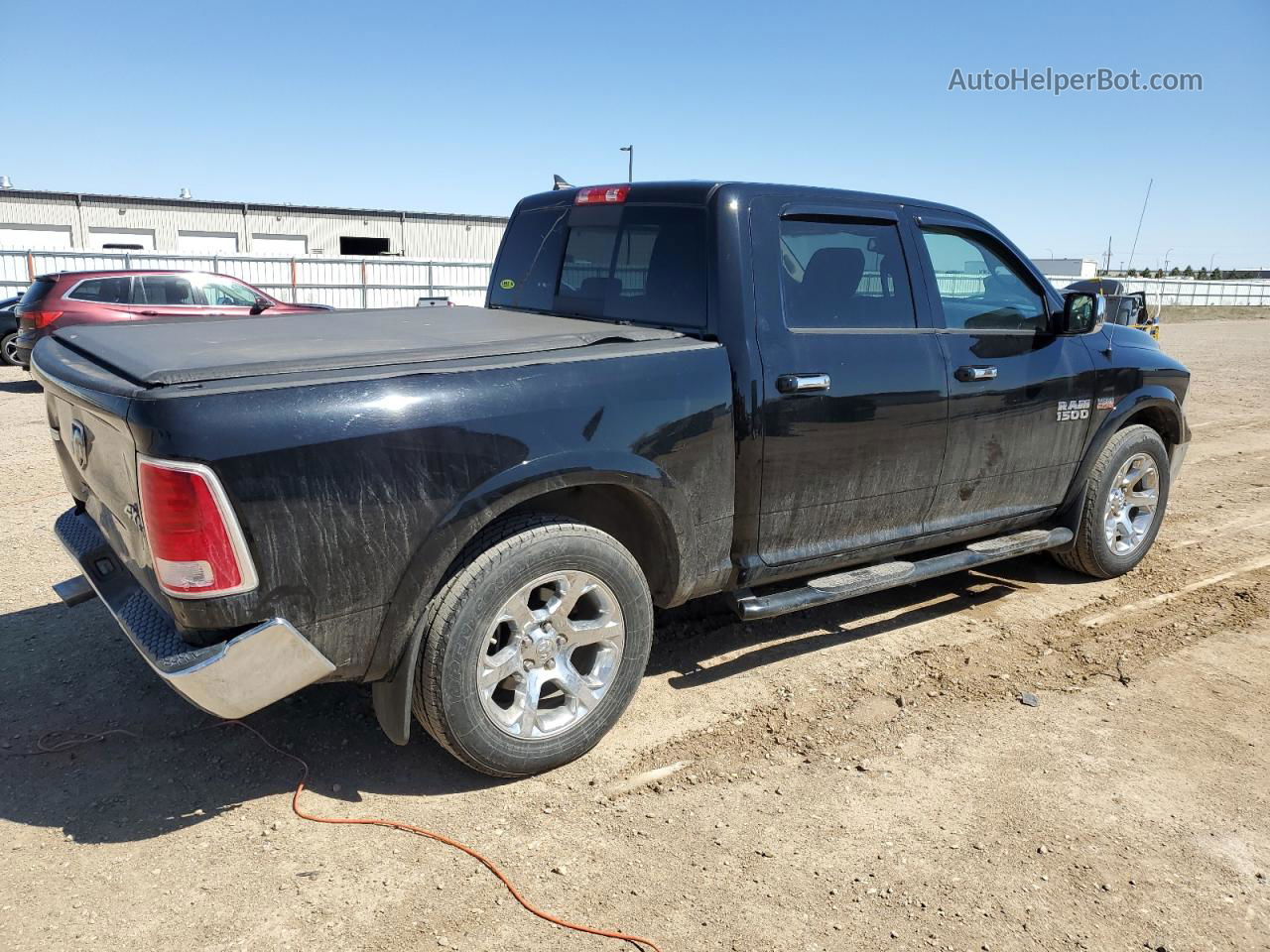 2015 Ram 1500 Laramie Black vin: 1C6RR7NT4FS546720