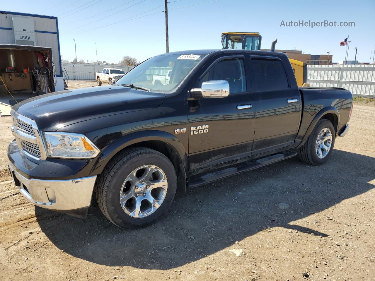 2015 Ram 1500 Laramie Black vin: 1C6RR7NT4FS546720