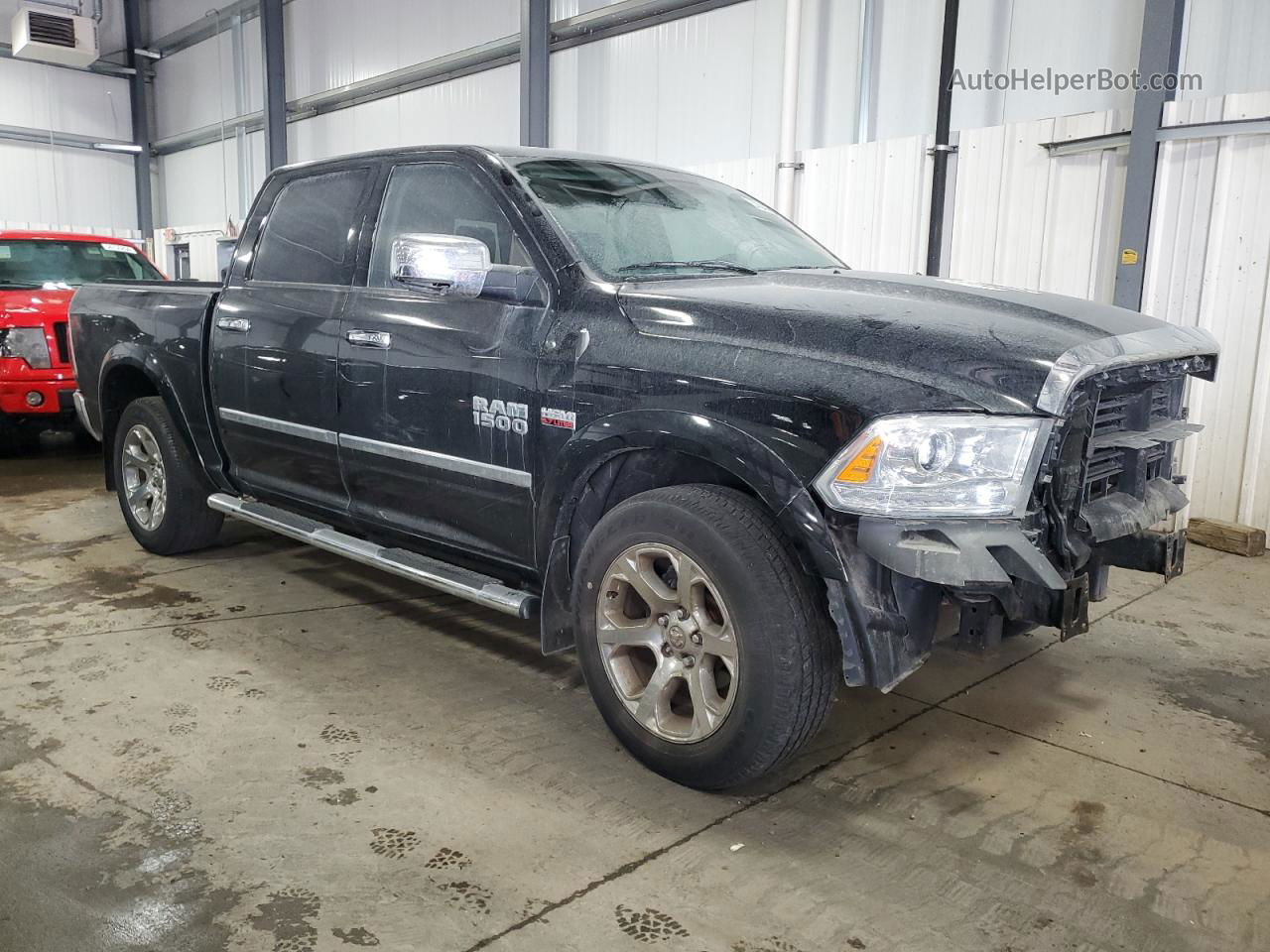 2014 Ram 1500 Laramie Black vin: 1C6RR7NT7ES267292