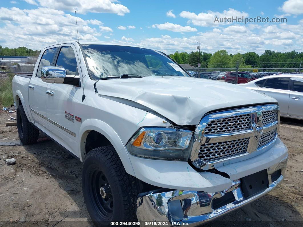 2015 Ram 1500 Laramie White vin: 1C6RR7NT7FS538935