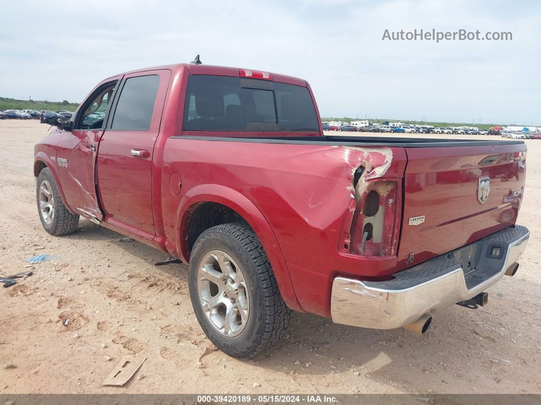 2015 Ram 1500 Laramie Burgundy vin: 1C6RR7NT9FS597632