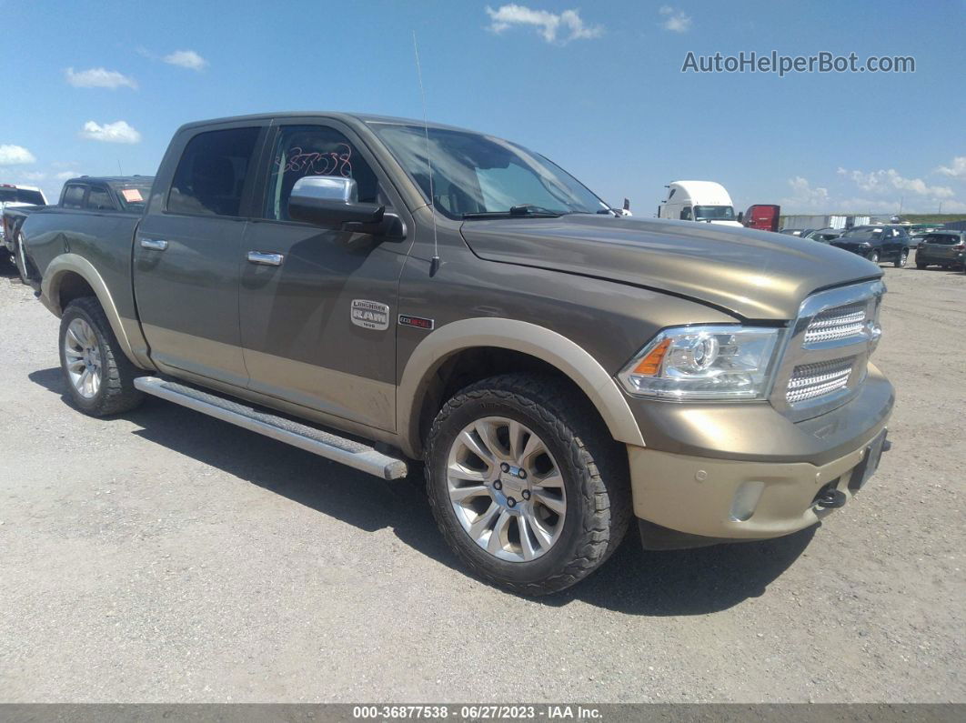 2014 Ram 1500 Longhorn Зеленый vin: 1C6RR7PM6ES396324