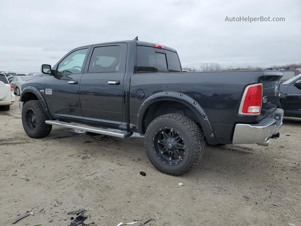 2015 Ram 1500 Longhorn Black vin: 1C6RR7PT2FS645517