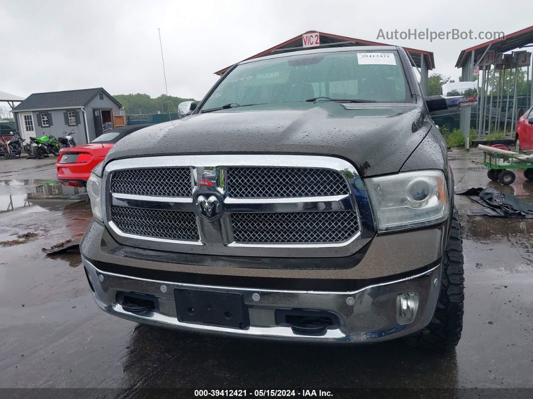 2014 Ram 1500 Longhorn Brown vin: 1C6RR7PT4ES276397