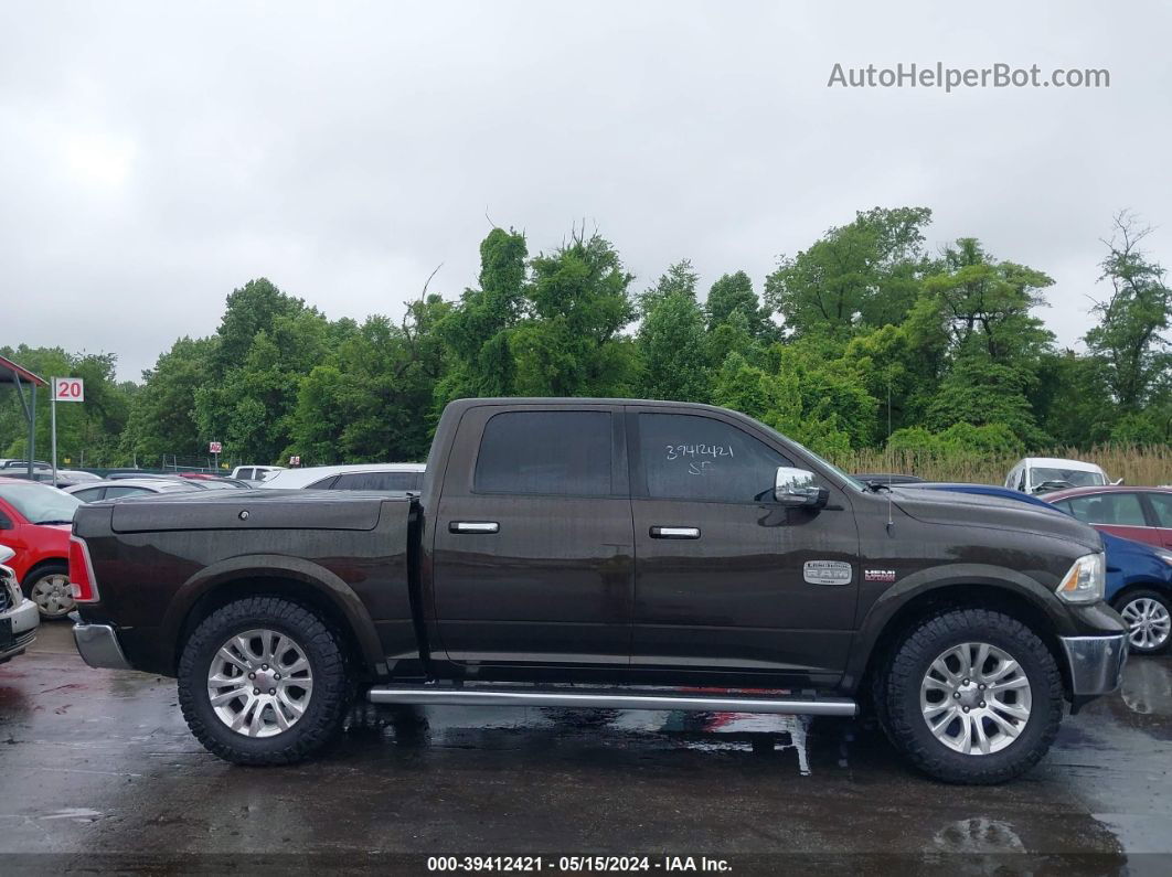 2014 Ram 1500 Longhorn Brown vin: 1C6RR7PT4ES276397