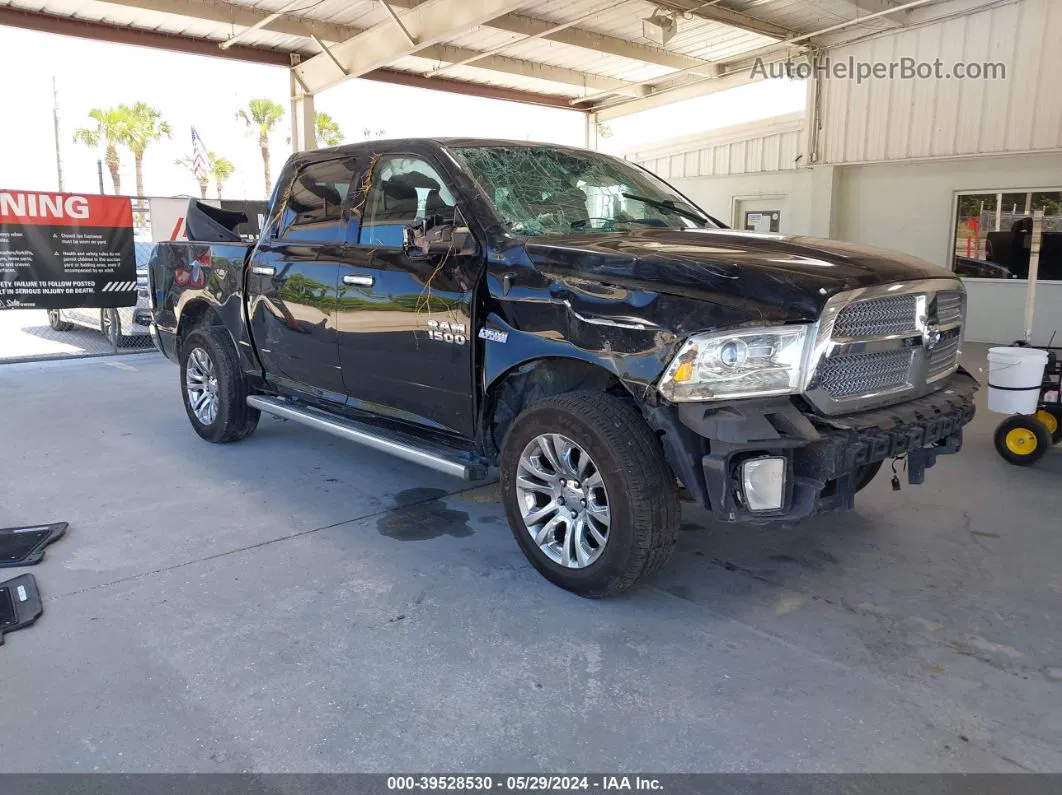 2015 Ram 1500 Laramie Limited Black vin: 1C6RR7PT4FS515934