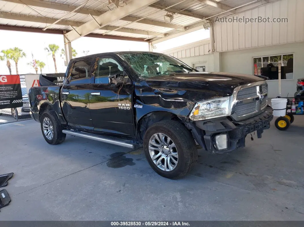 2015 Ram 1500 Laramie Limited Black vin: 1C6RR7PT4FS515934