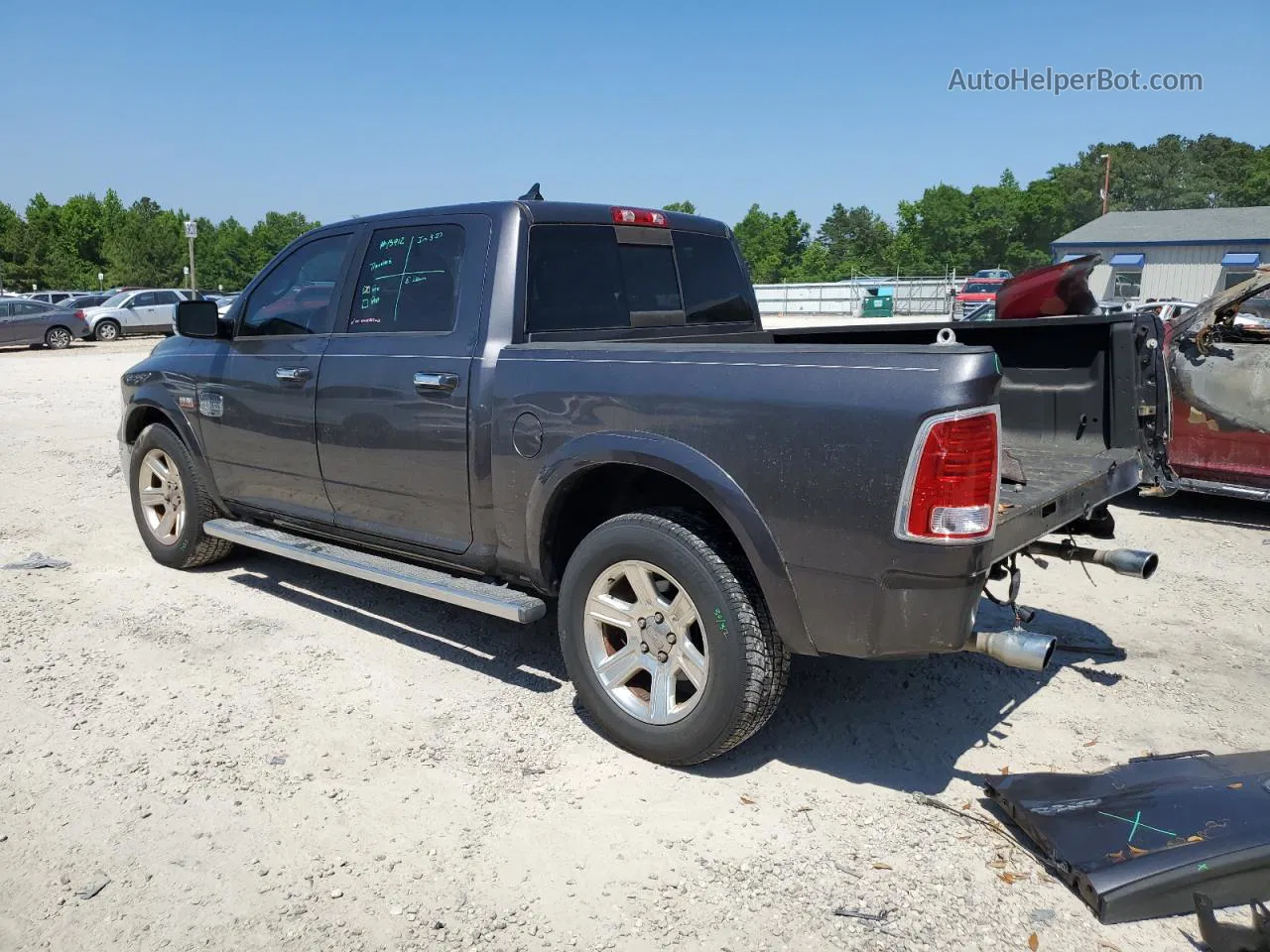 2014 Ram 1500 Longhorn Gray vin: 1C6RR7PT7ES427104