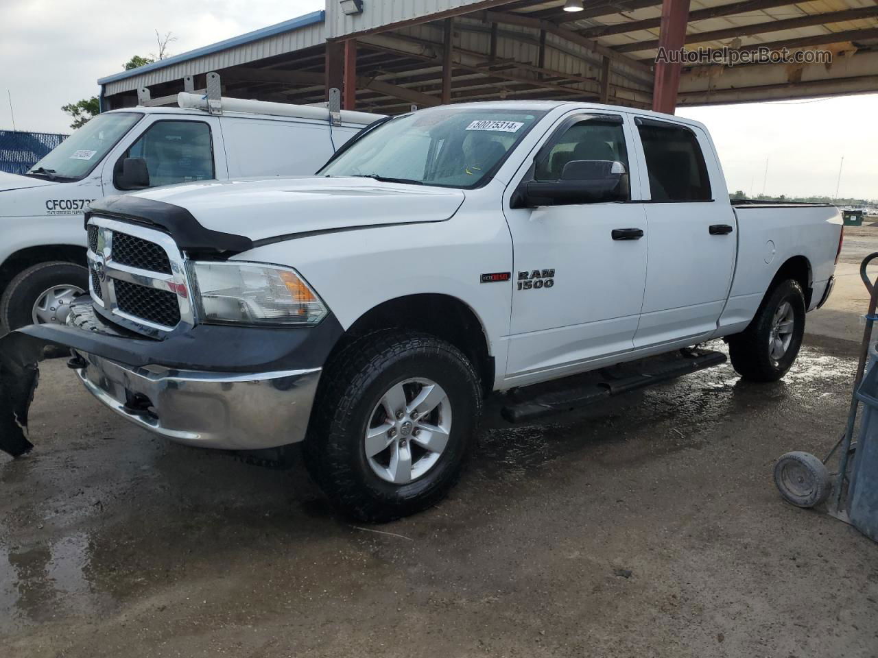 2015 Ram 1500 St Белый vin: 1C6RR7SM6FS589016