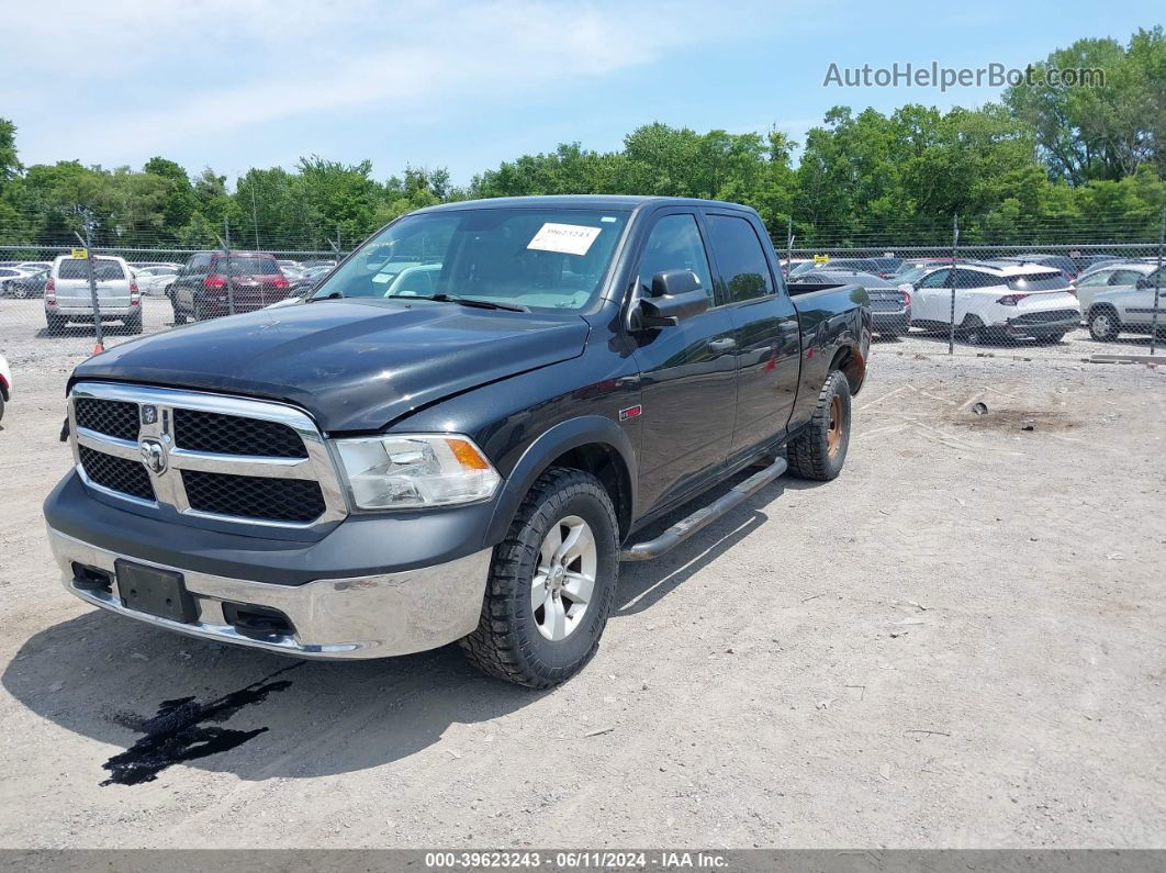 2015 Ram 1500 Tradesman Black vin: 1C6RR7SM7FS612545