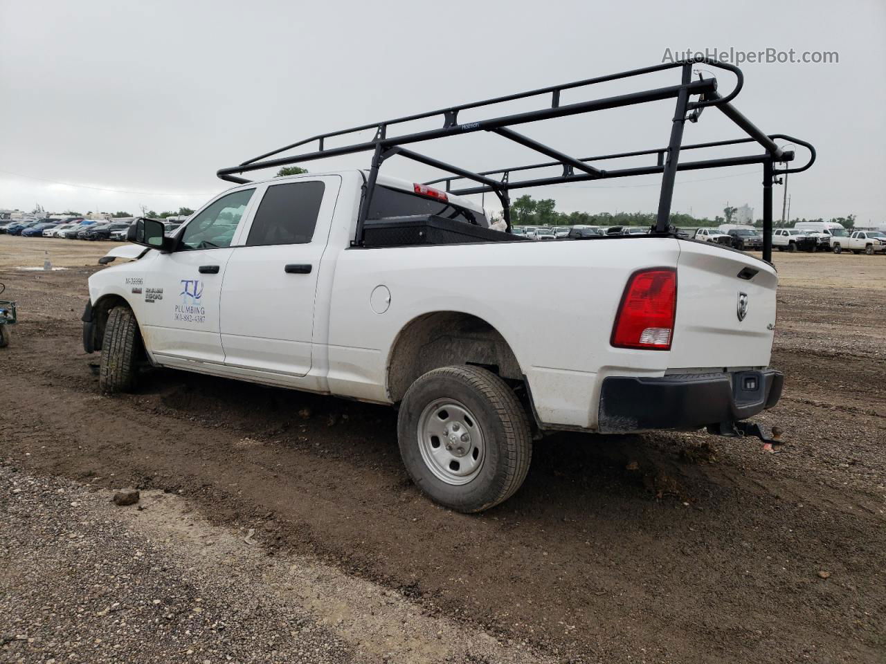 2019 Ram 1500 Classic Tradesman White vin: 1C6RR7ST3KS743344