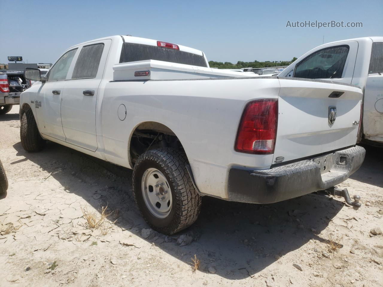 2019 Ram 1500 Classic Tradesman White vin: 1C6RR7ST4KS626274