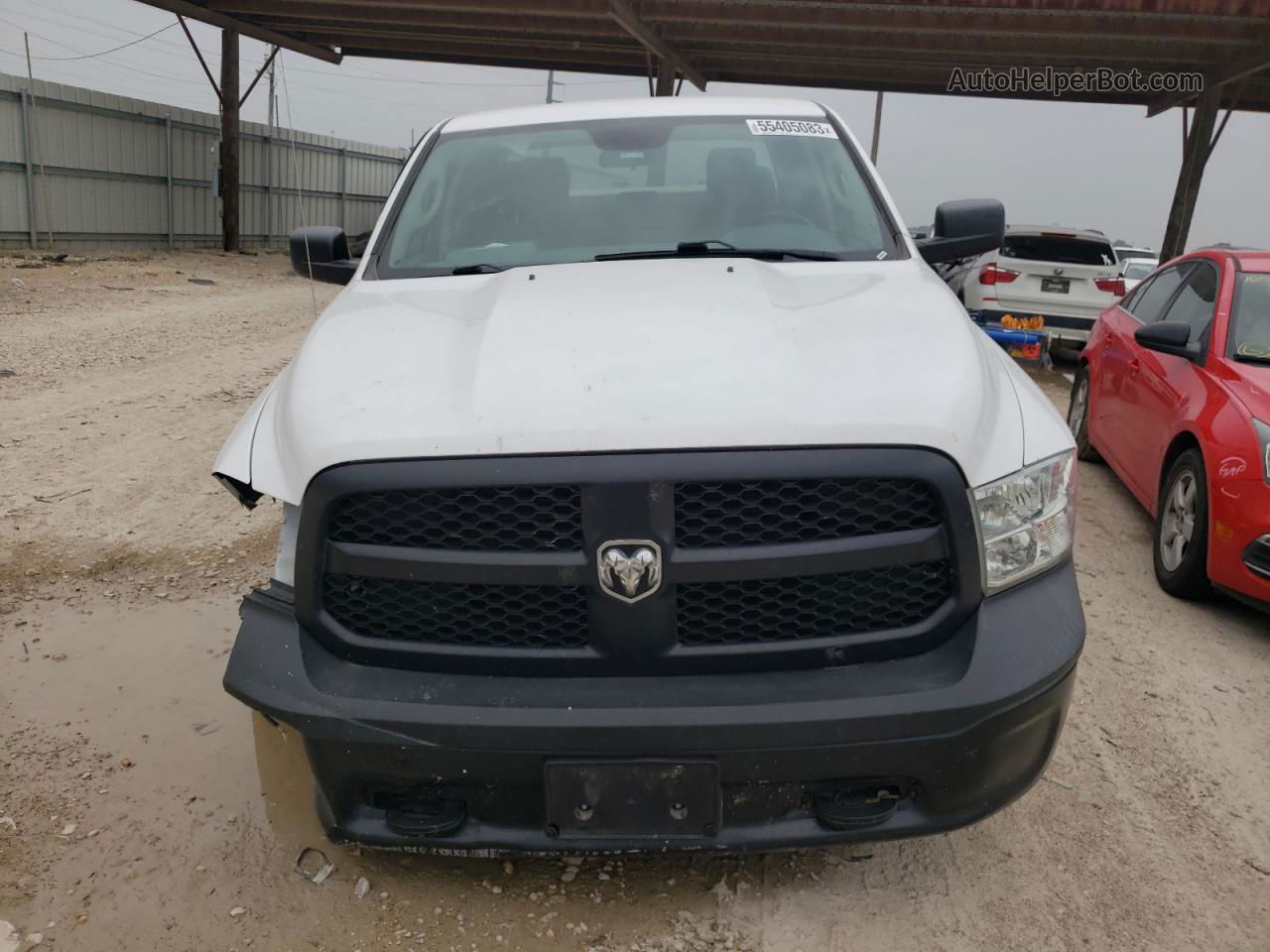 2019 Ram 1500 Classic Tradesman White vin: 1C6RR7ST4KS626274