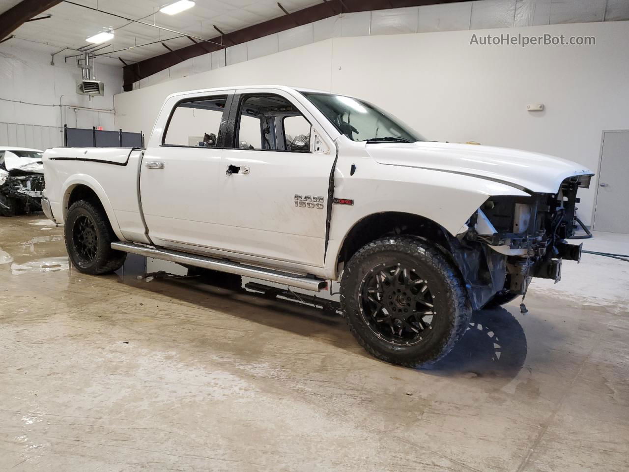 2015 Ram 1500 Slt White vin: 1C6RR7TM0FS680460