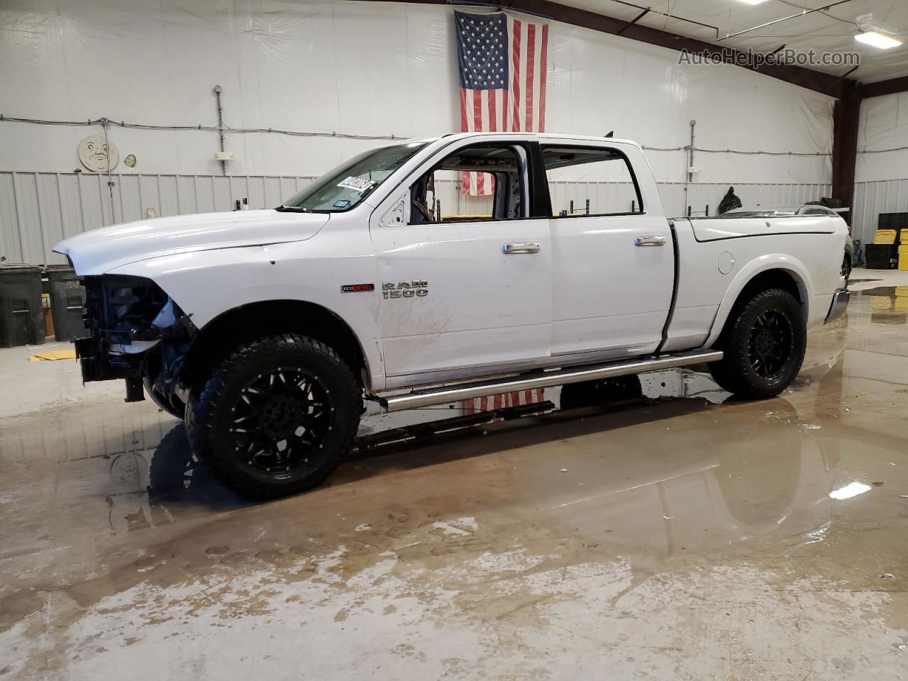 2015 Ram 1500 Slt White vin: 1C6RR7TM0FS680460