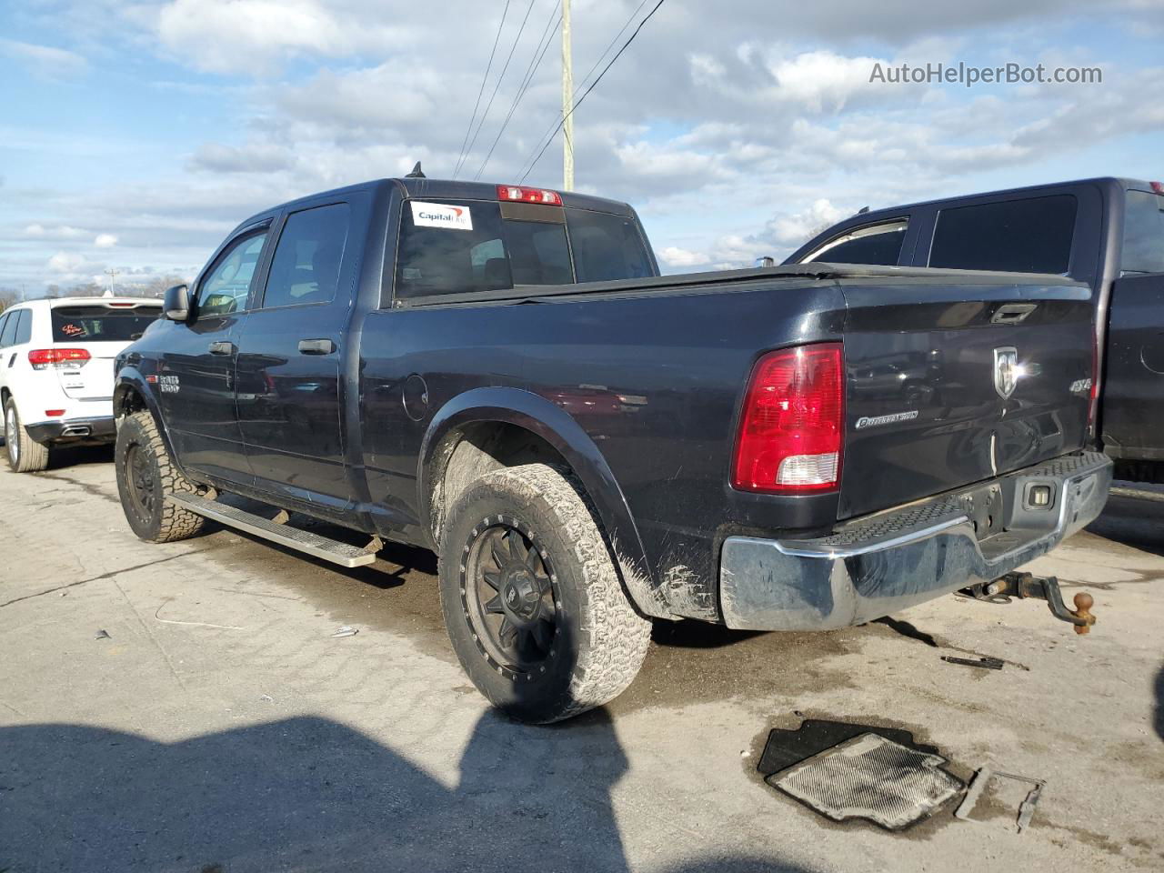 2015 Ram 1500 Slt Gray vin: 1C6RR7TM0FS690034