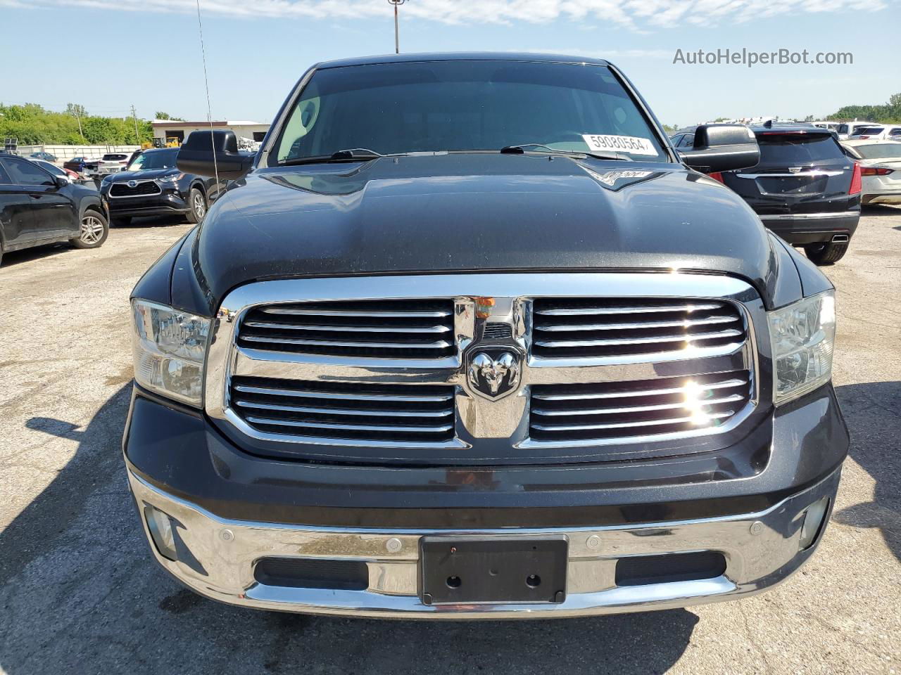 2015 Ram 1500 Slt Черный vin: 1C6RR7TM0FS724375