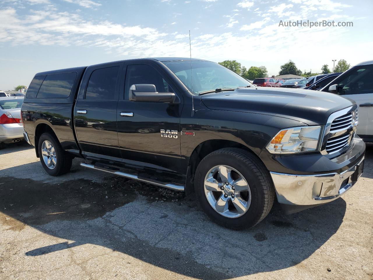 2015 Ram 1500 Slt Black vin: 1C6RR7TM0FS724375