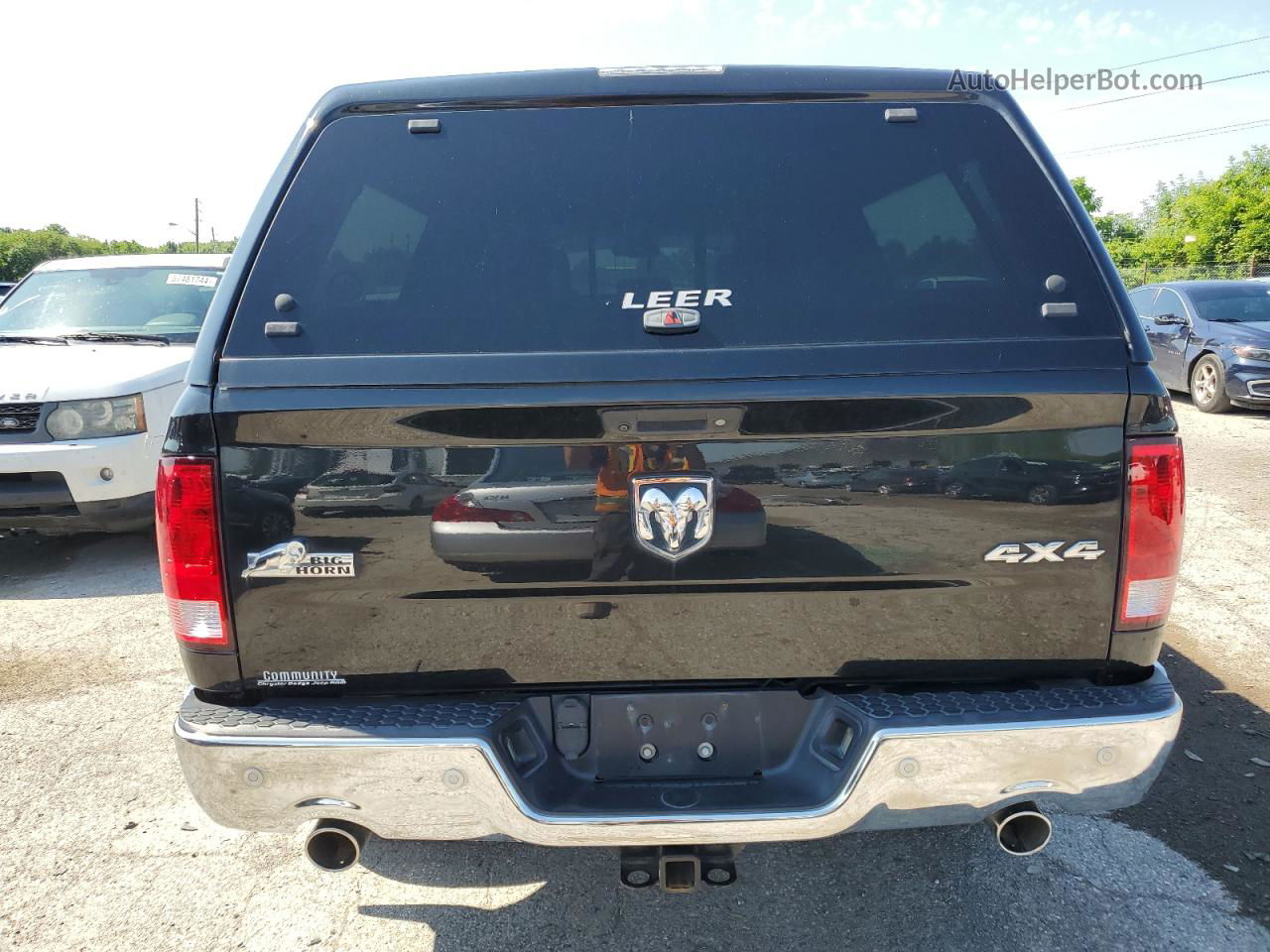 2015 Ram 1500 Slt Черный vin: 1C6RR7TM0FS724375