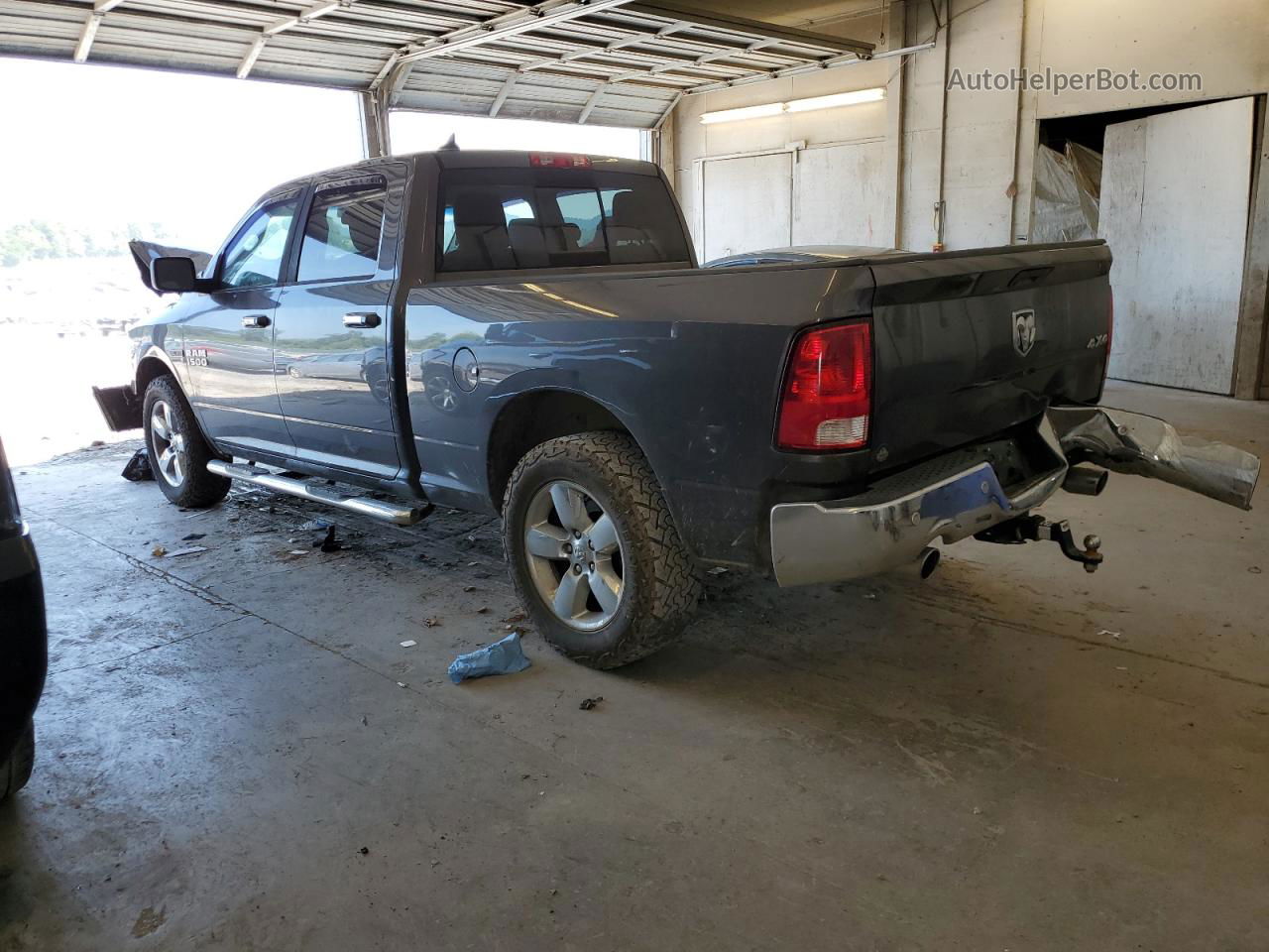 2015 Ram 1500 Slt Gray vin: 1C6RR7TM4FS603753